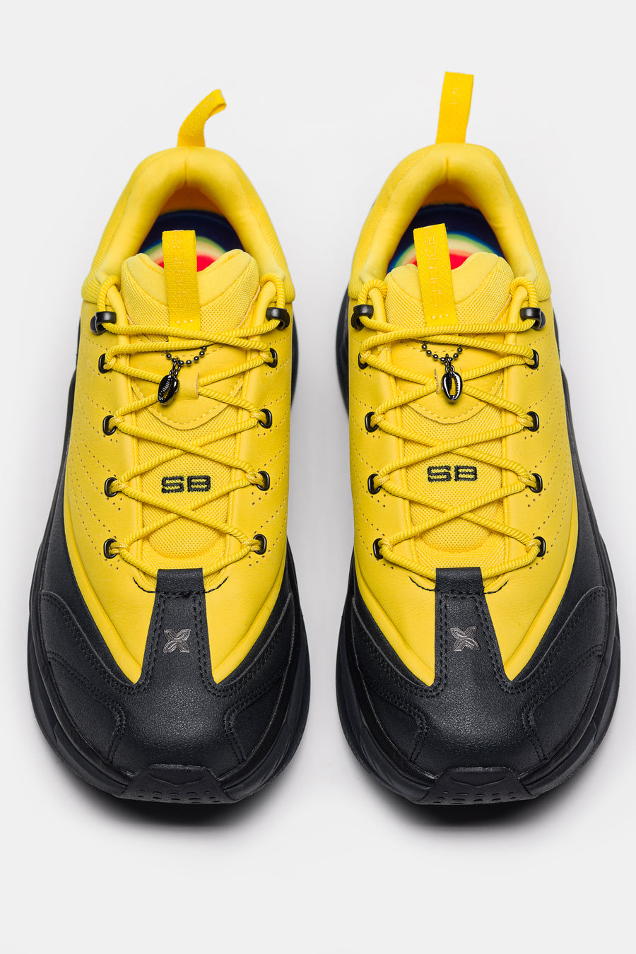 HOKA Spencer Badu Elevon Sneaker in Zest/Black - Notre