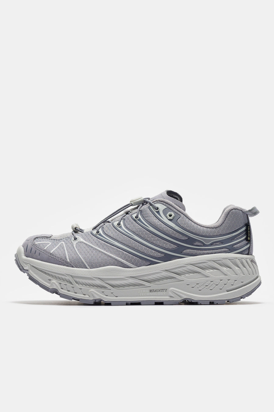 HOKA Stinson Evo GTX Sneaker in Foggy Grey/Cosmic Grey - Notre