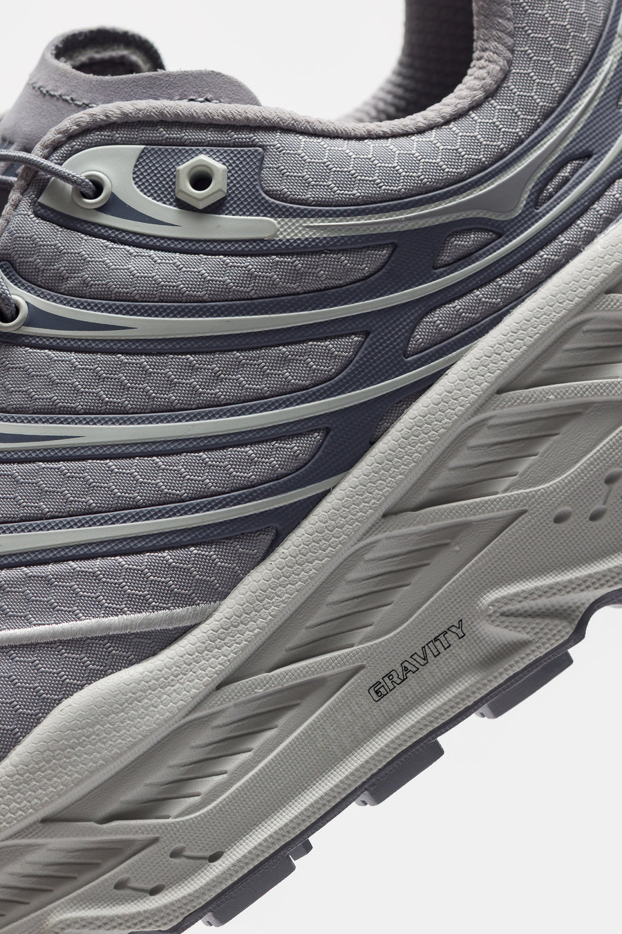 HOKA Stinson Evo GTX Sneaker in Foggy Grey/Cosmic Grey - Notre