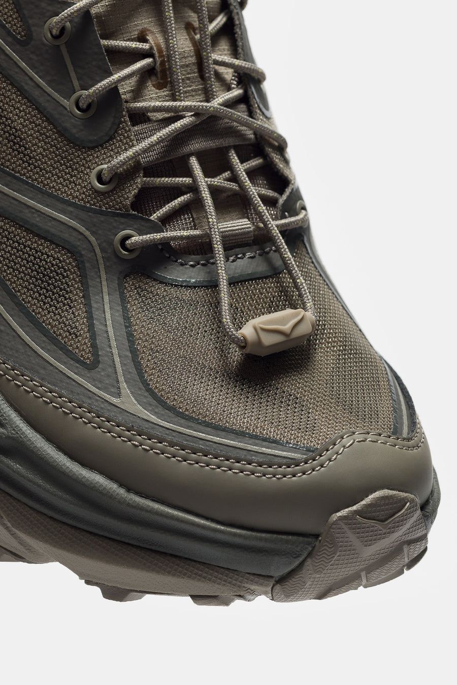 HOKA Stinson One7 Sneaker in Light Roast/Asphalt - Notre