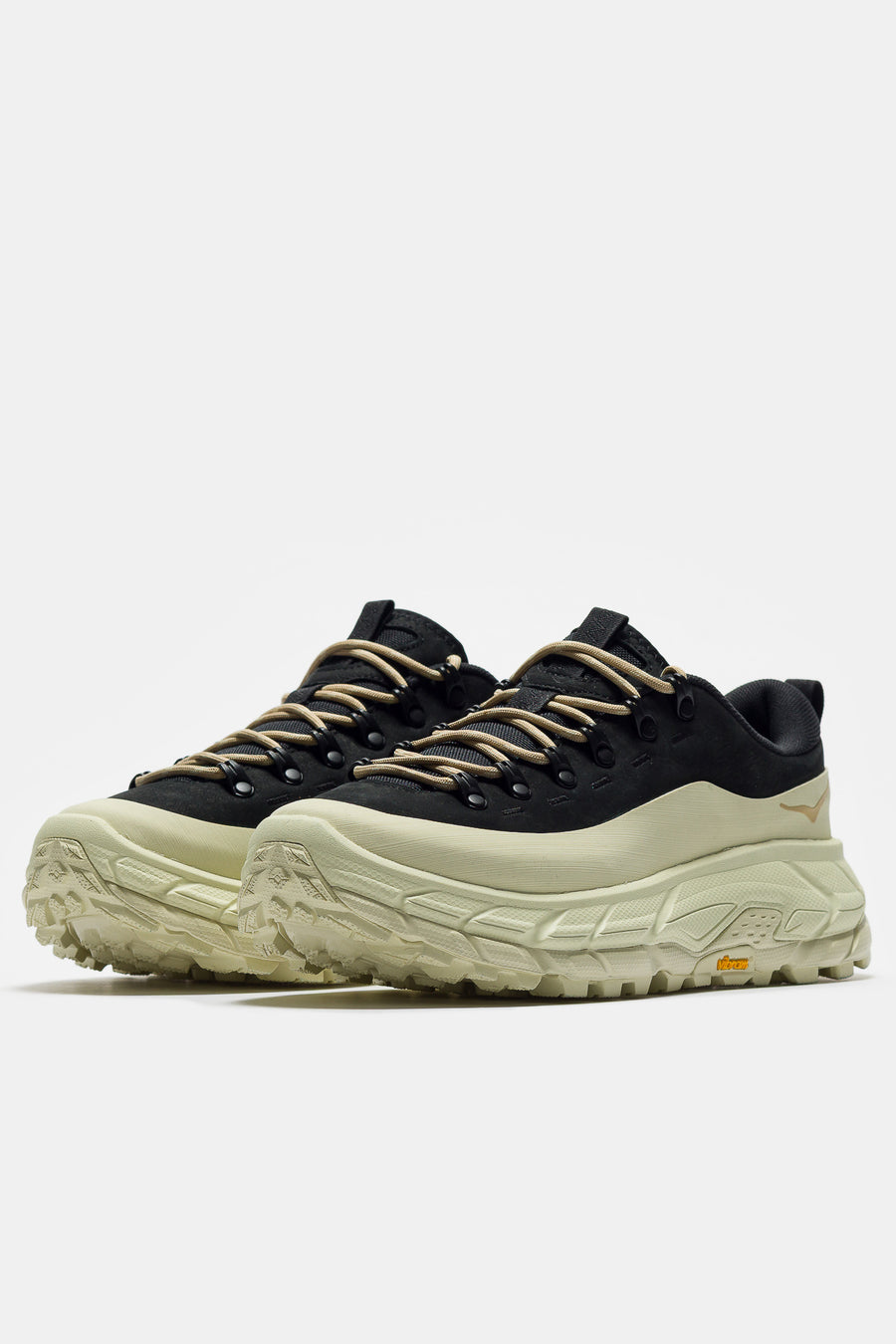 HOKA Tor Summit Sneaker in Black/Pampas Green - Notre