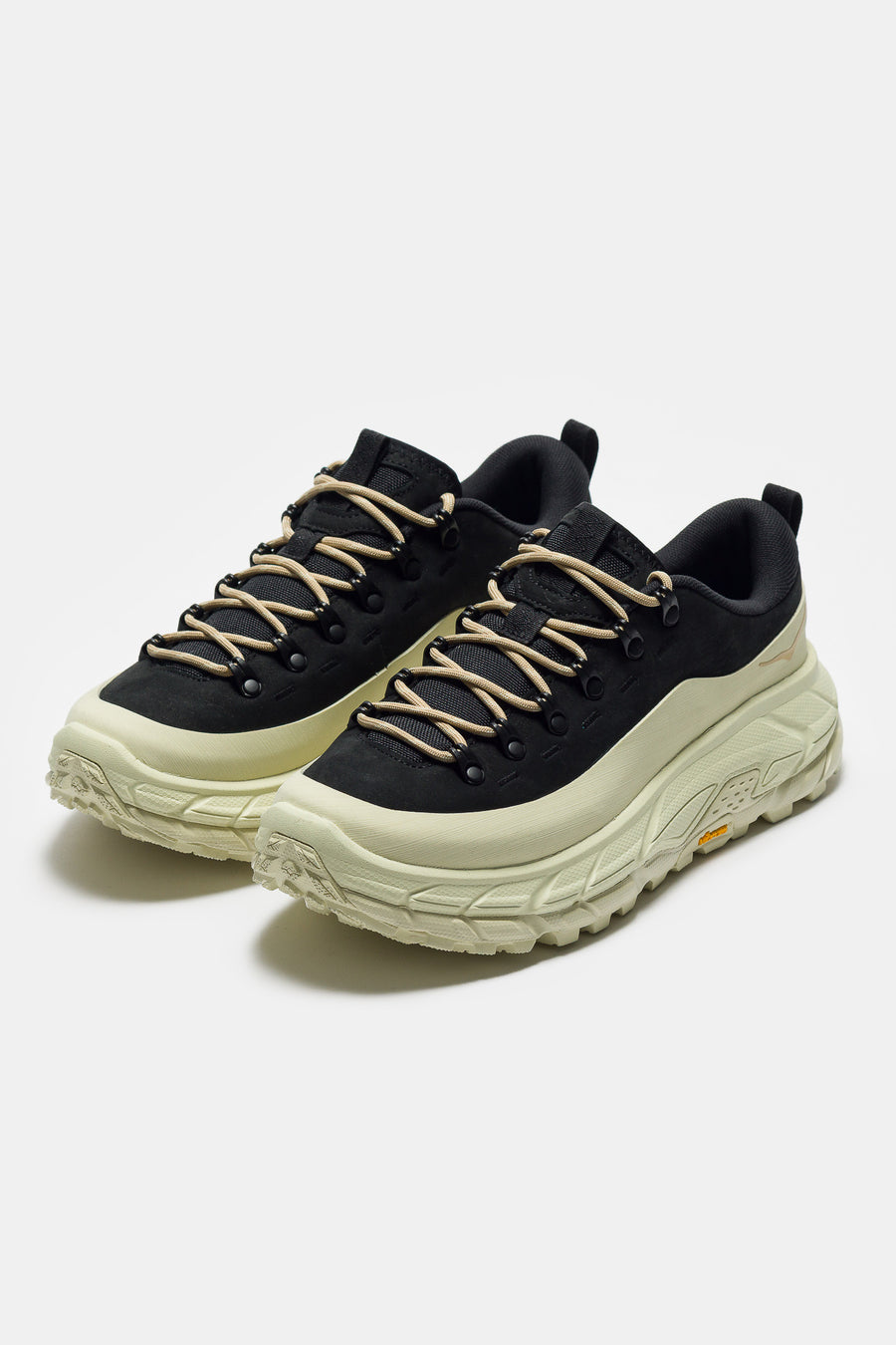 HOKA Tor Summit Sneaker in Black/Pampas Green - Notre