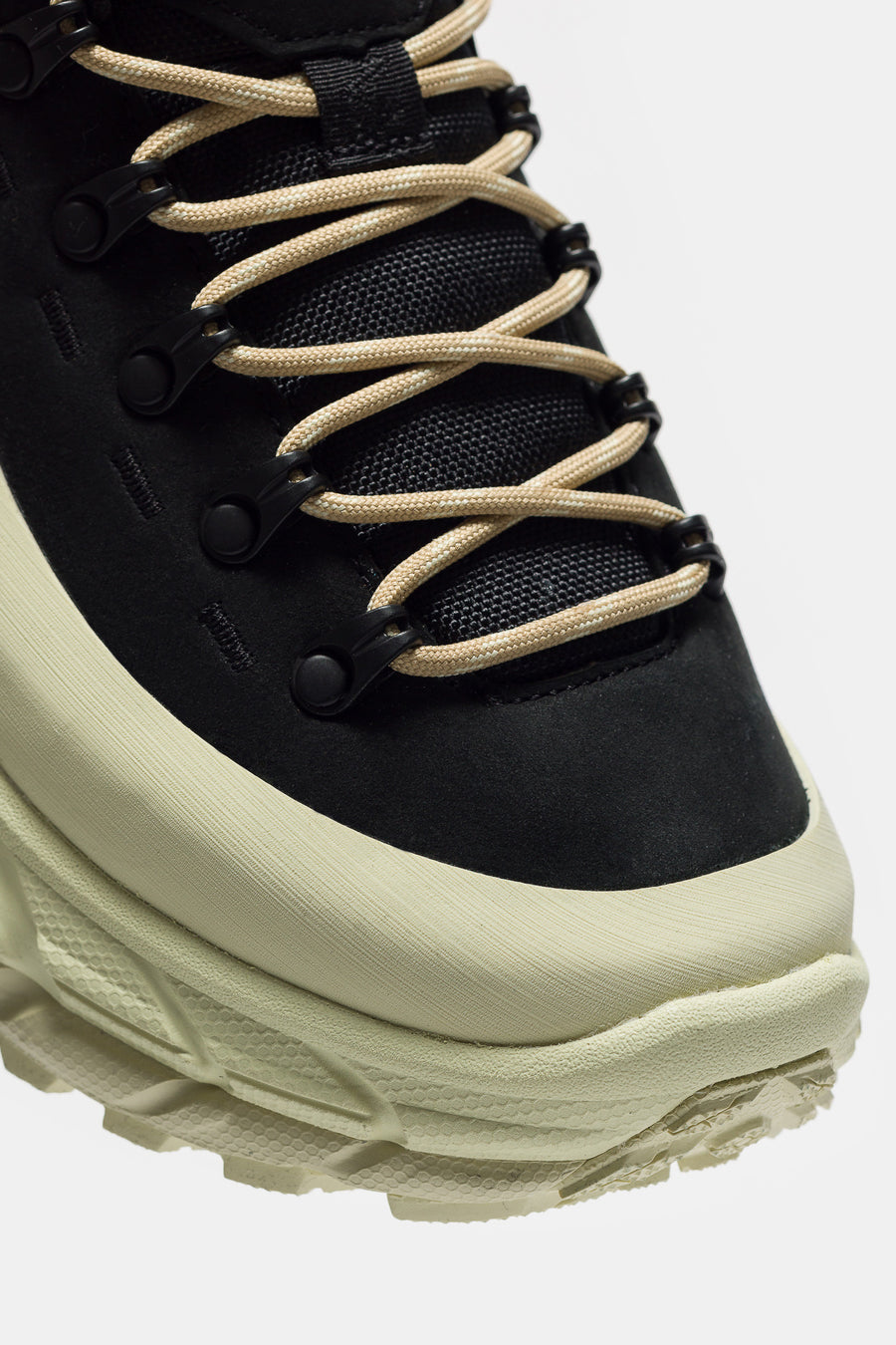 HOKA Tor Summit Sneaker in Black/Pampas Green - Notre