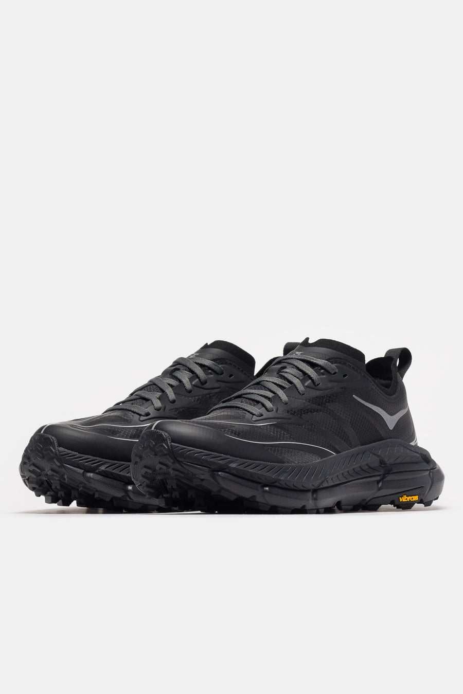 HOKA Mafate Speed 4 Lite Sneaker in Black/Outer Orbit - Notre