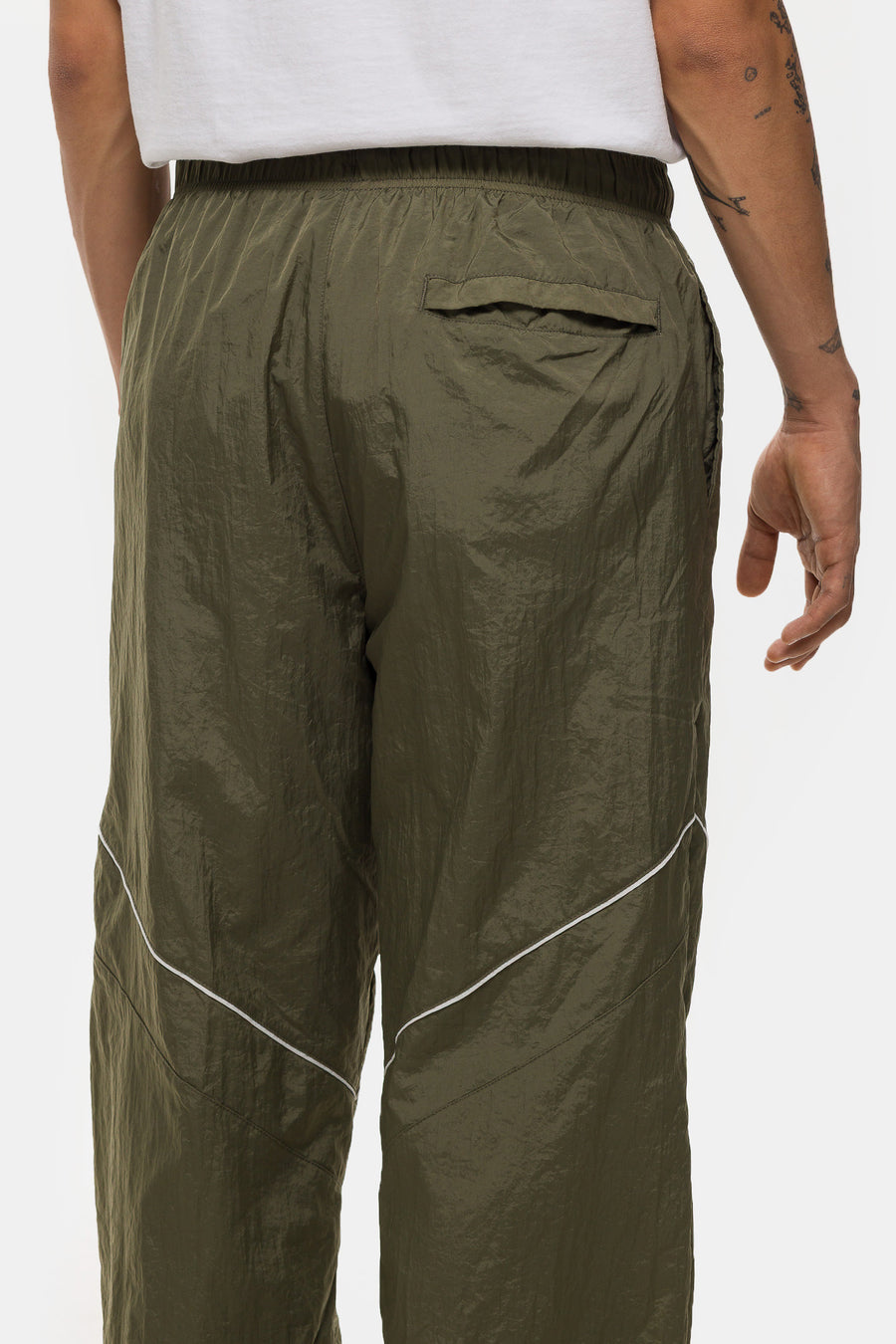 Jordan Brooklyn Draft Pant in Medium Olive/Sail/Sail - Notre