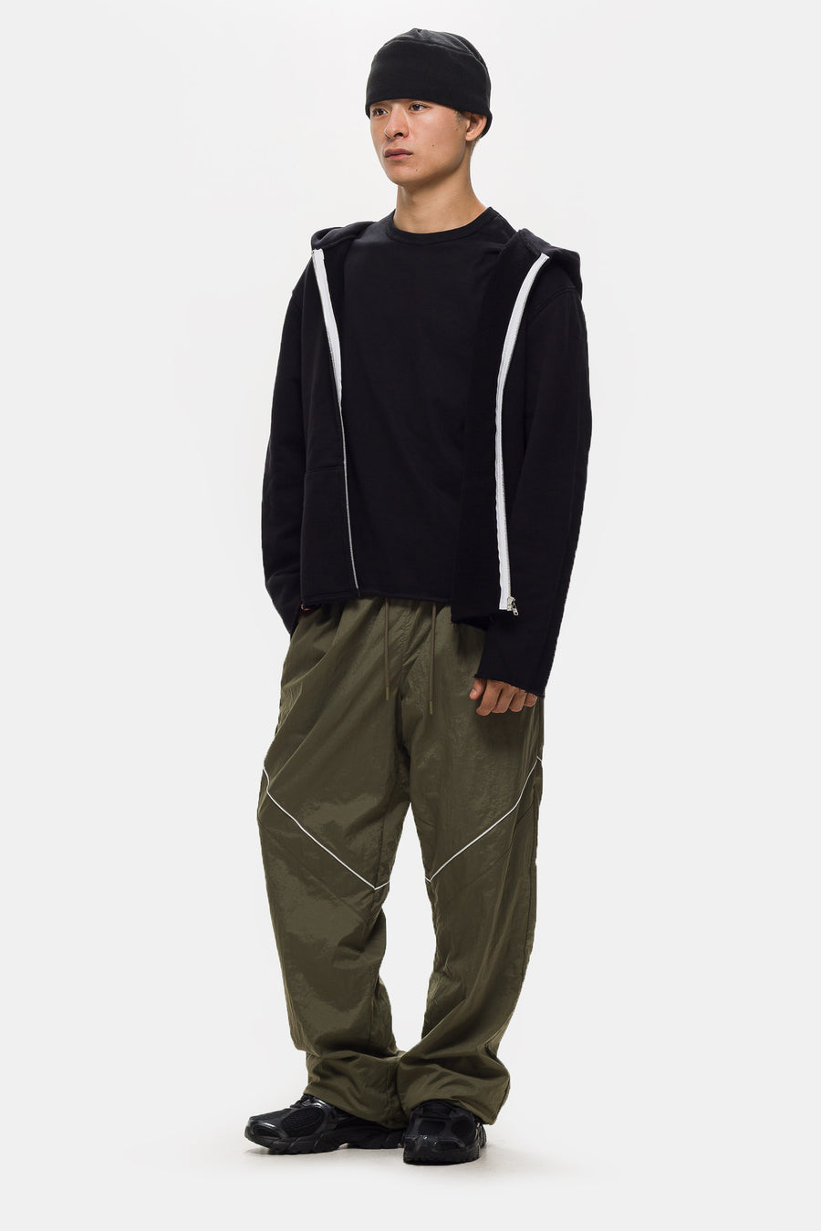 Jordan Brooklyn Draft Pant in Medium Olive/Sail/Sail - Notre