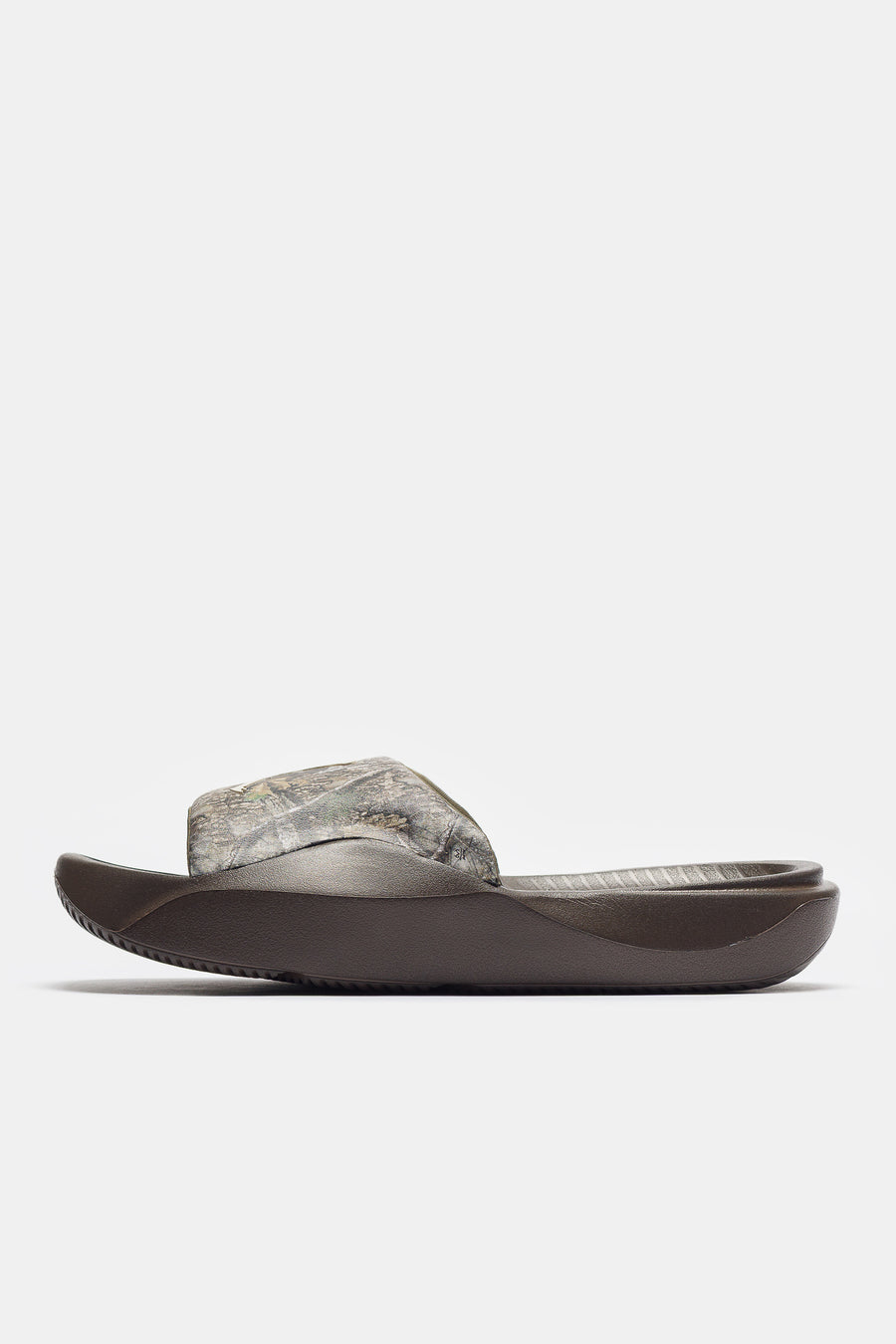 Jordan Franchise Realtree Slide in Medium Olive/Lt Orewood Brown - Notre