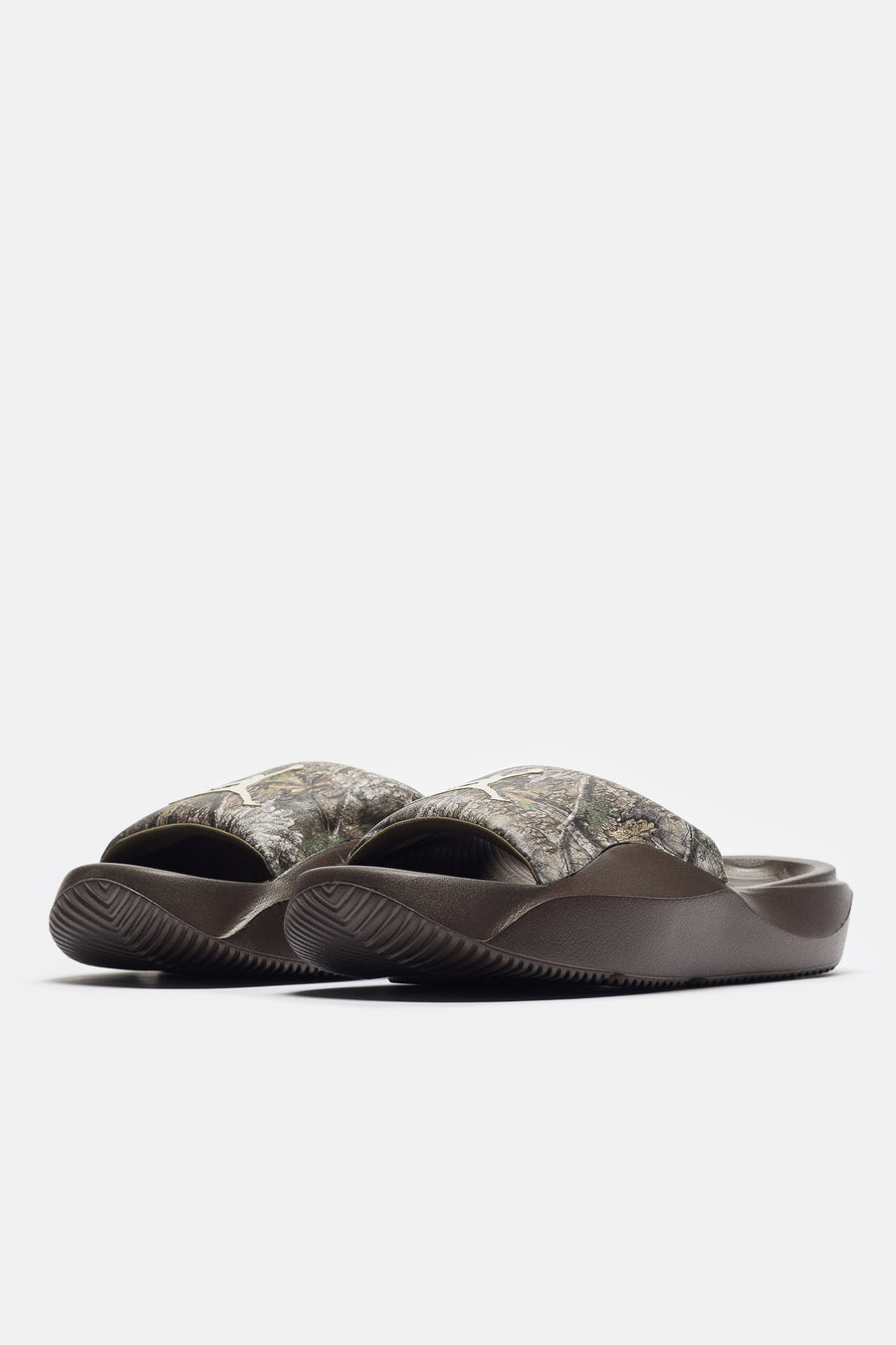 Jordan Franchise Realtree Slide in Medium Olive/Lt Orewood Brown - Notre