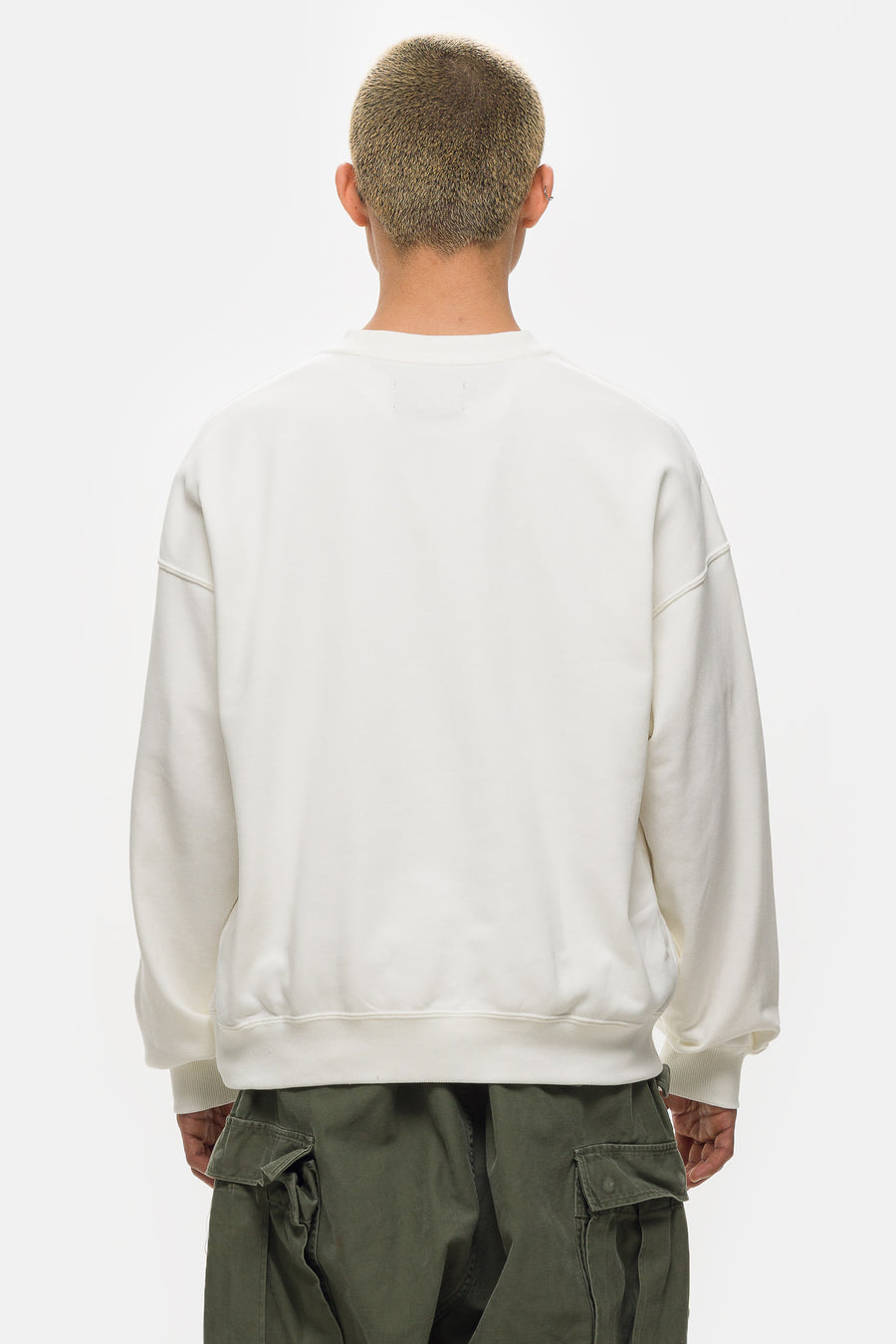 Jordan Realtree Crewneck Sweatshirt in Sail/Black - Notre