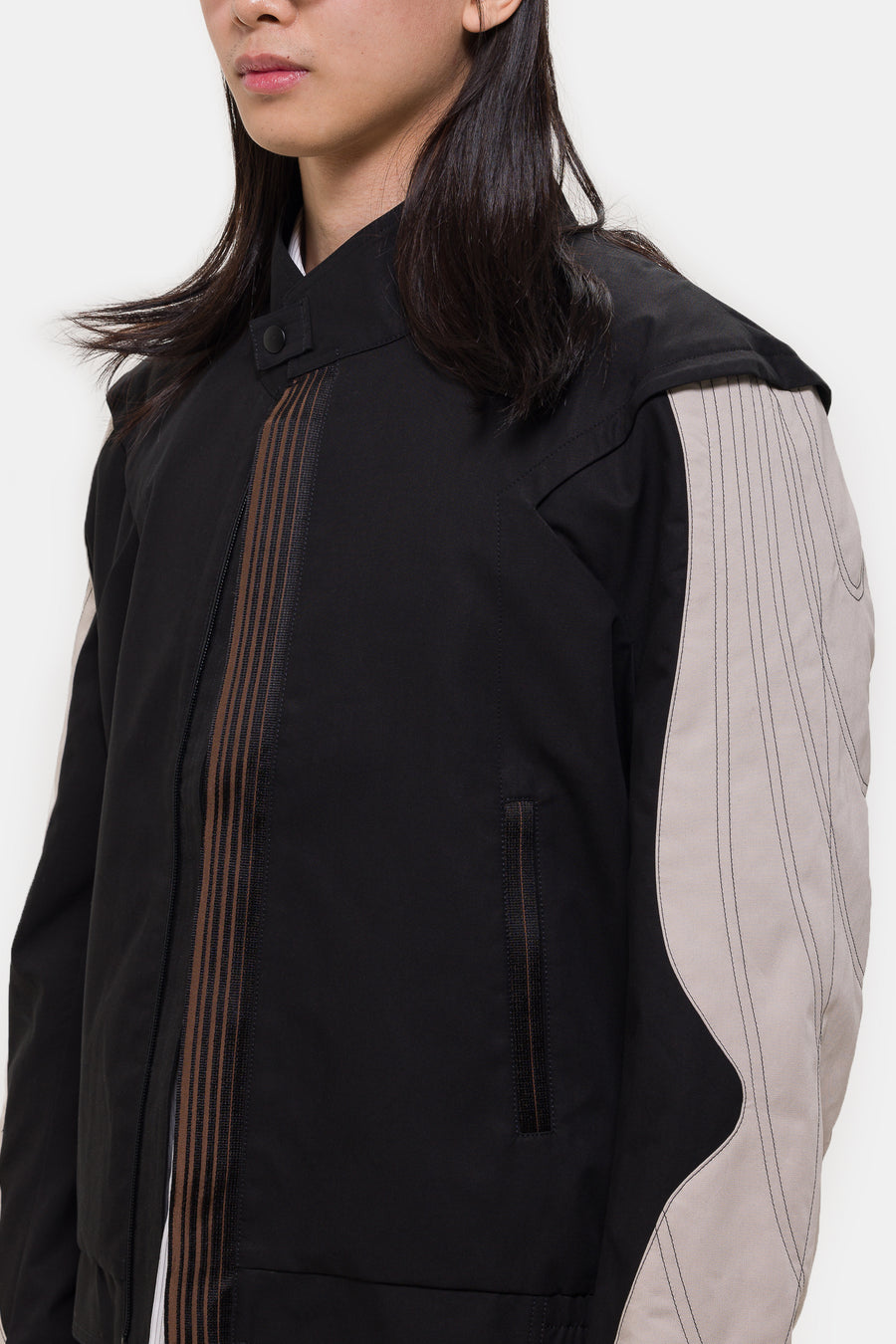 KIKO KOSTADINOV Solix Jacket in Black Sable/Seedpearl - Notre