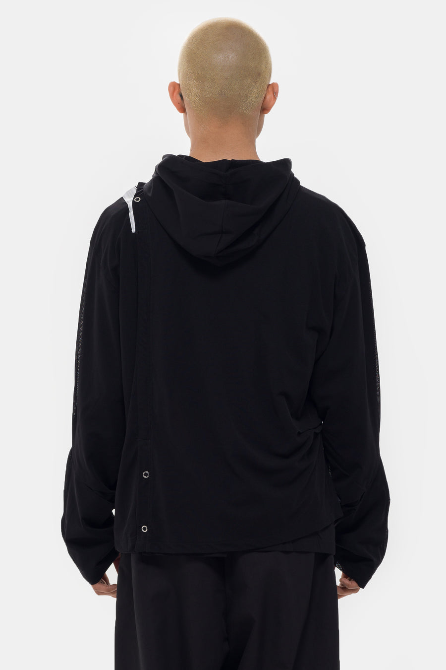 KIKO KOSTADINOV Inex Hooded Top in Black - Notre