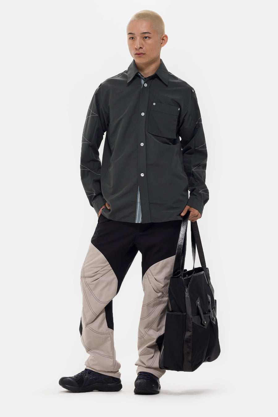 KIKO KOSTADINOV Solva Shirt in Roisin Green - Notre