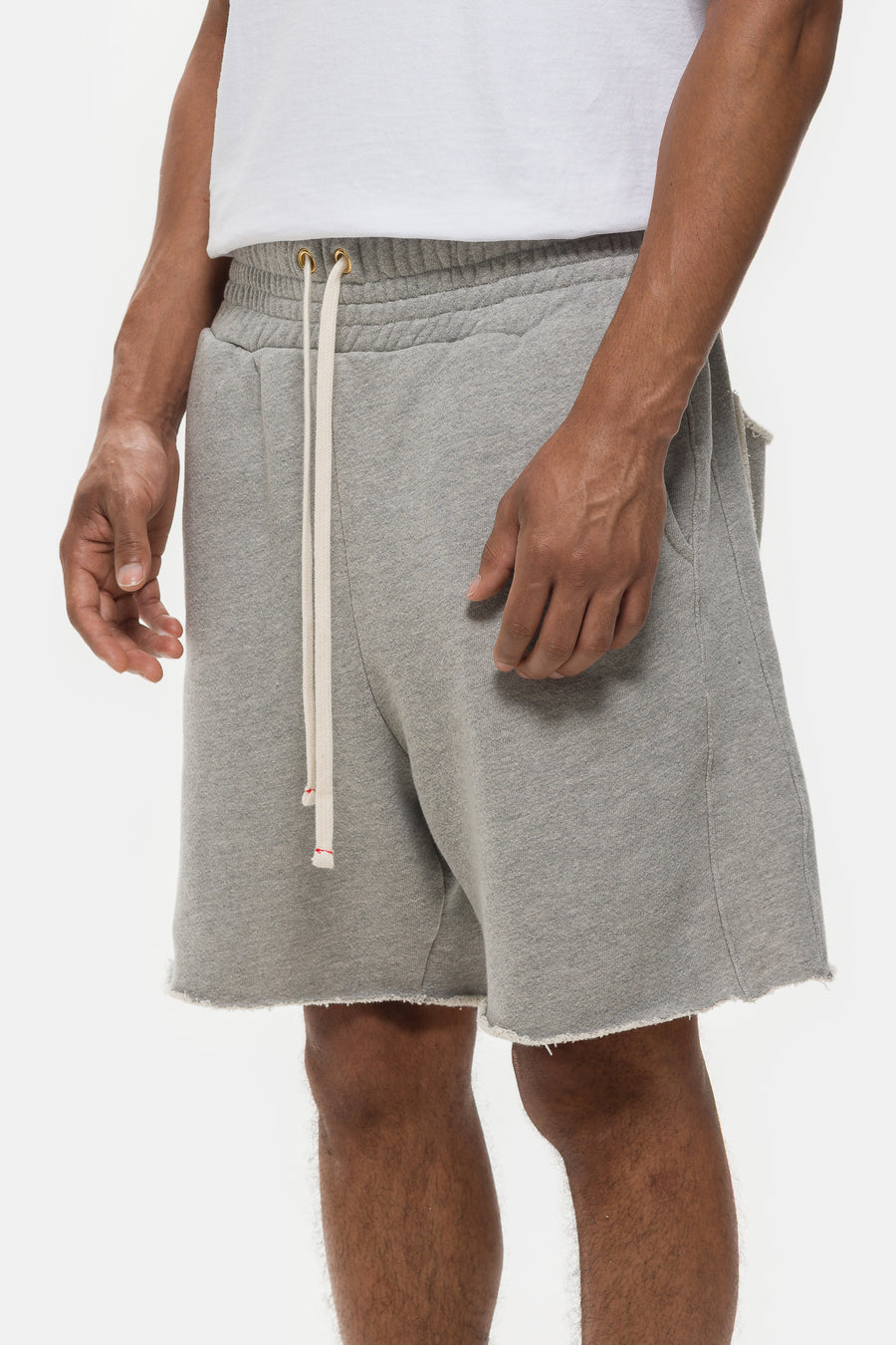 Les Tien Heavyweight Yacht Short in in Heather Grey - Notre