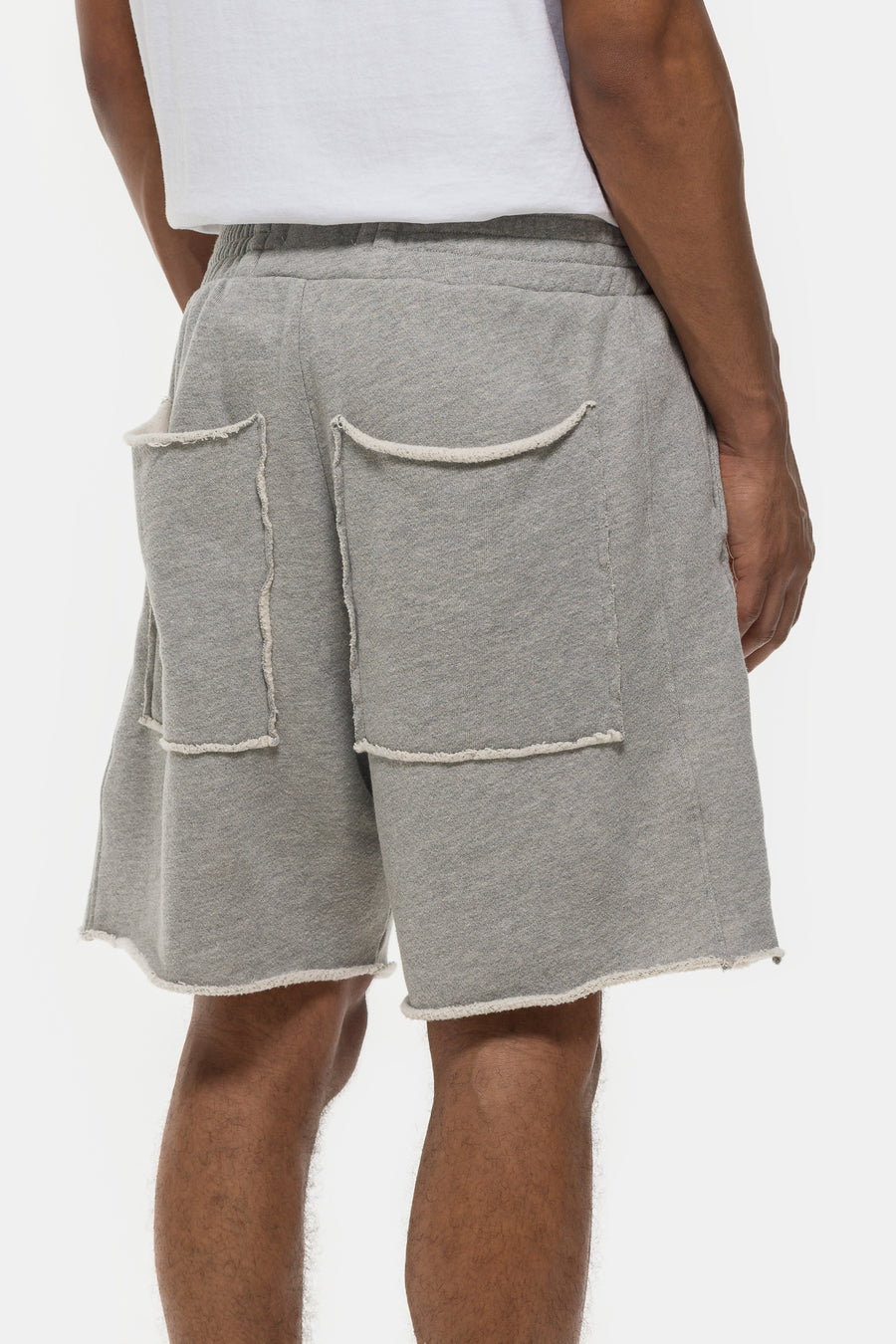 Les Tien Heavyweight Yacht Short in in Heather Grey - Notre