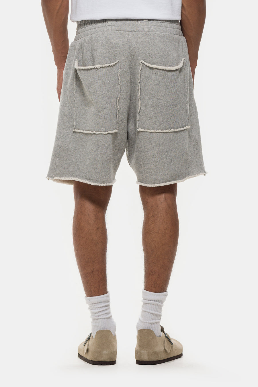 Les Tien Heavyweight Yacht Short in in Heather Grey - Notre