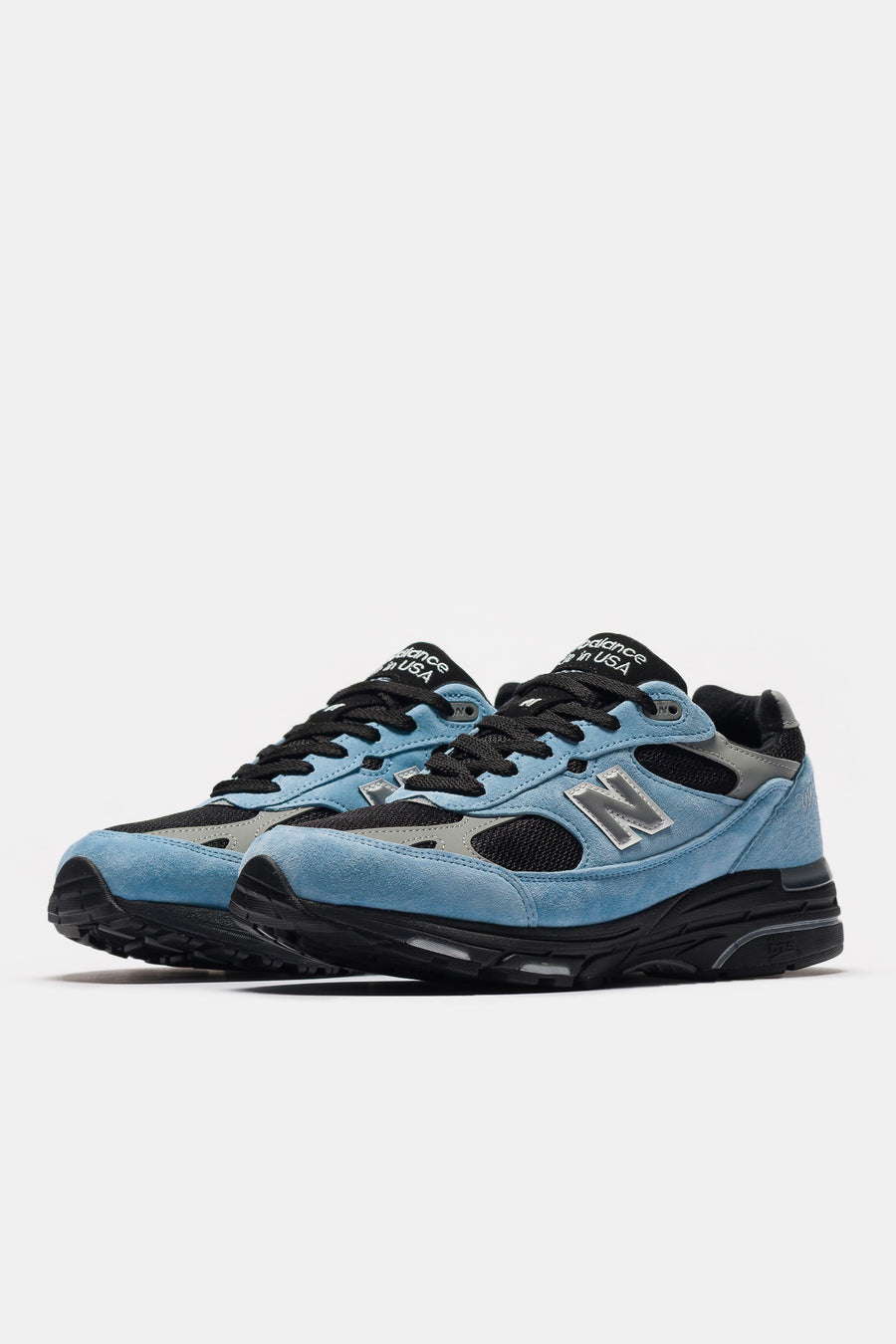 New Balance Made in USA 993 Sneaker in Baltic Sea/Black/Slate Grey - Notre