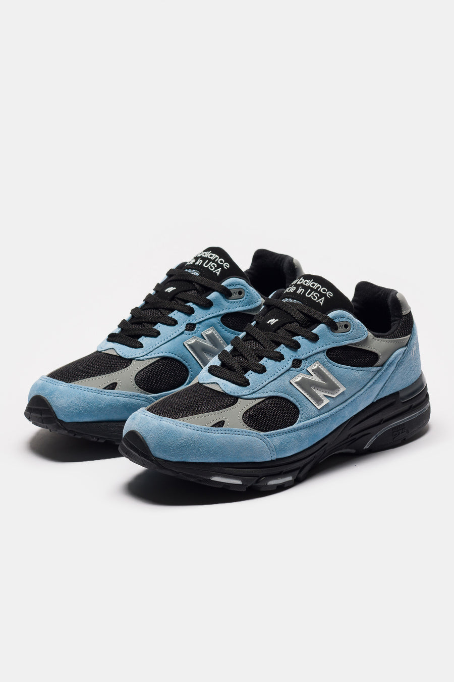 New Balance Made in USA 993 Sneaker in Baltic Sea/Black/Slate Grey - Notre