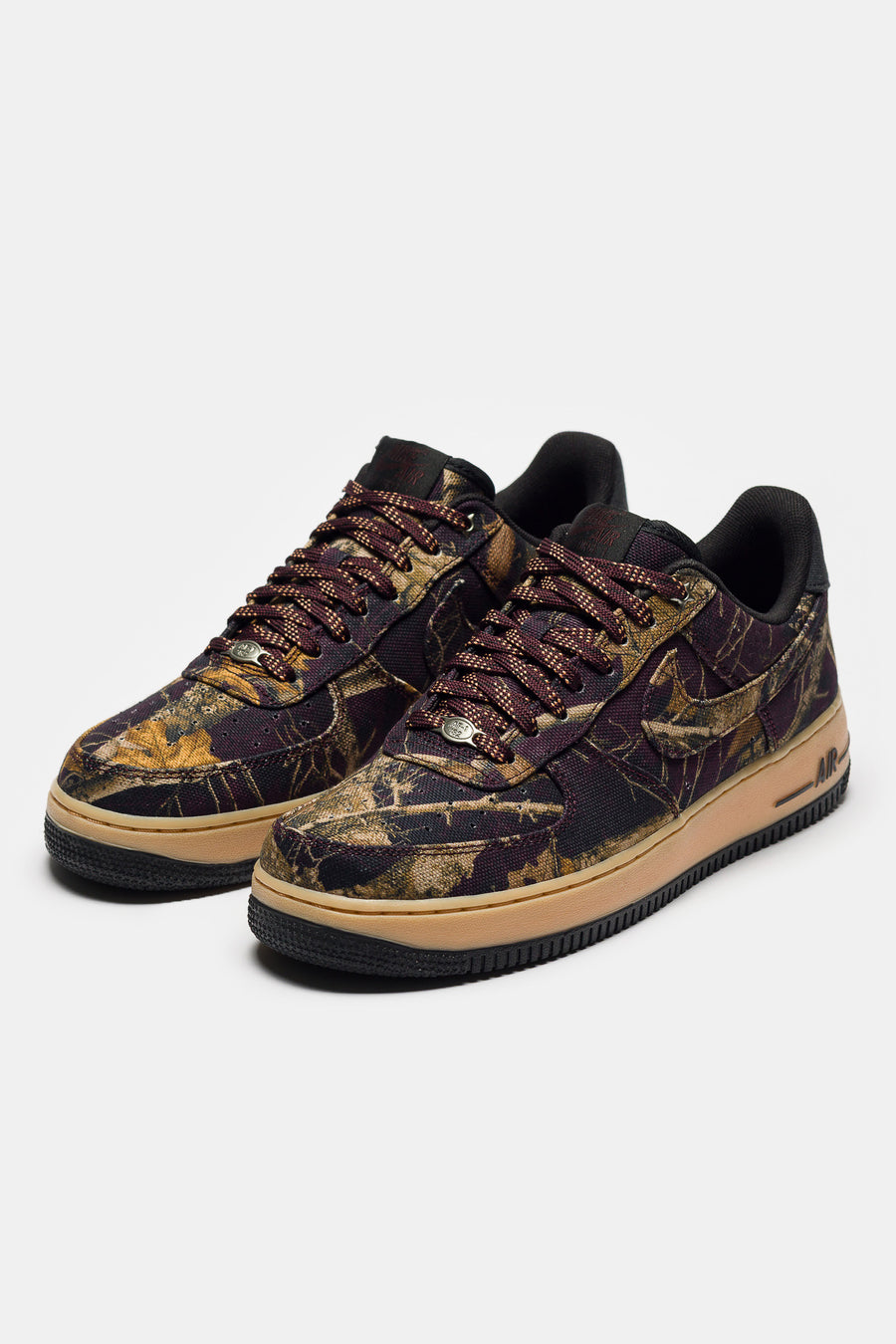 Nike Air Force 1 '07 RealTree Sneaker in Multicolor/Gum Yellow - Notre