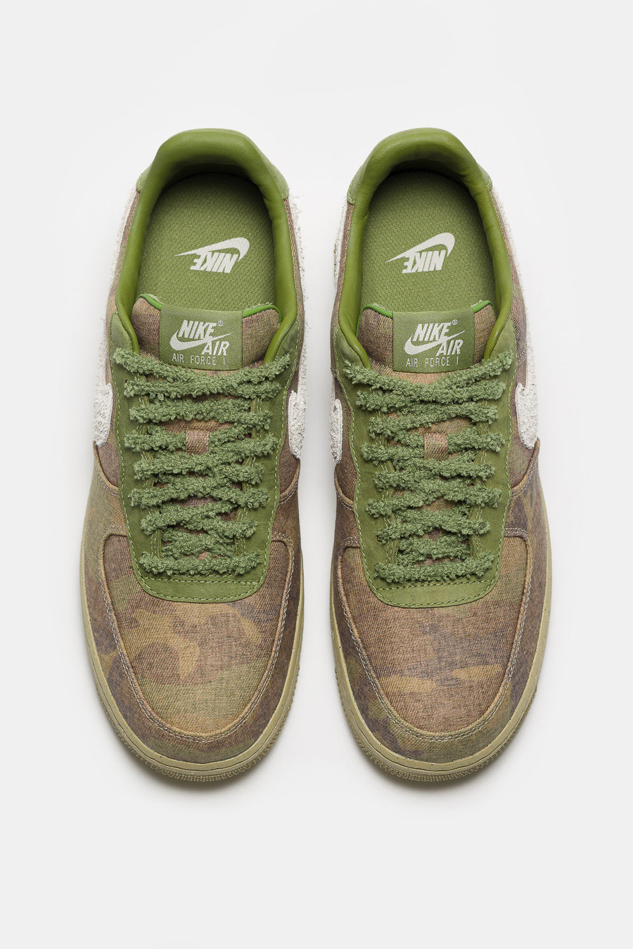 Nike Air Force 1 Low Sneaker in Asparagus/Wheat Grass/Aluminum/Phantom - Notre