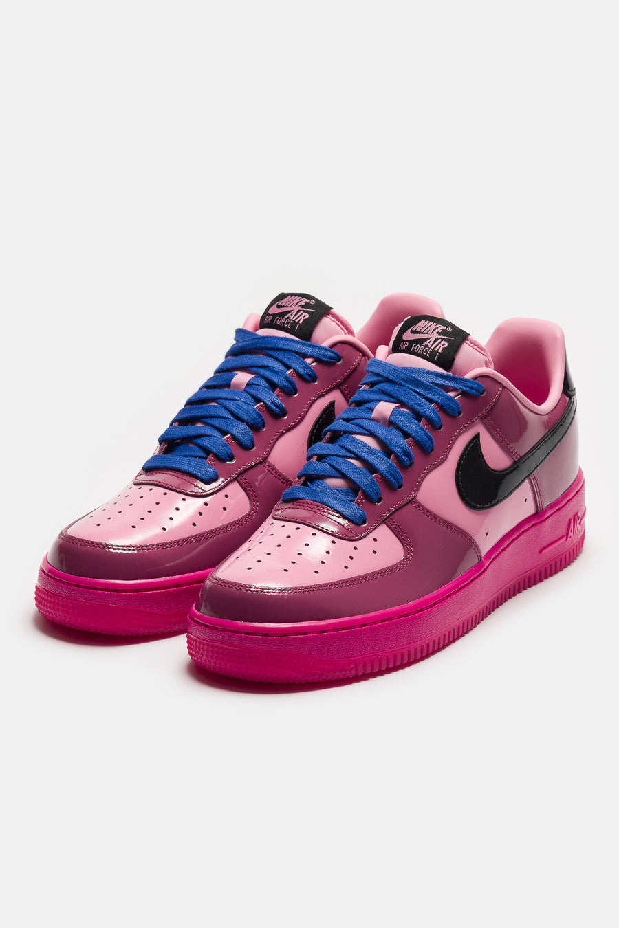 Nike Air Force 1 Sneaker in Pink Cooler/Black/Mulberry Rose - Notre