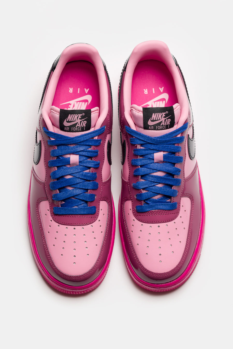 Nike Air Force 1 Sneaker in Pink Cooler/Black/Mulberry Rose - Notre