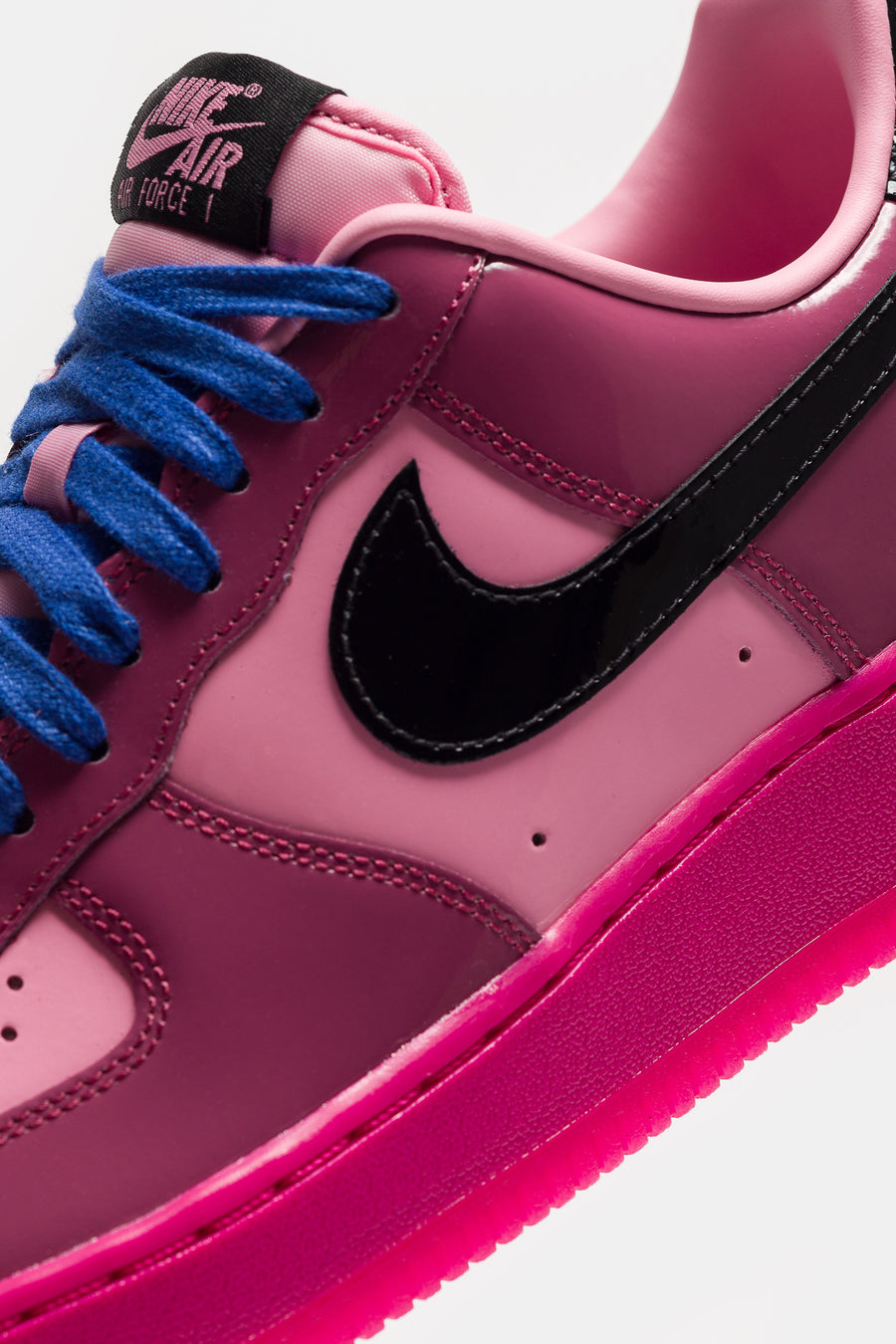 Nike Air Force 1 Sneaker in Pink Cooler/Black/Mulberry Rose - Notre
