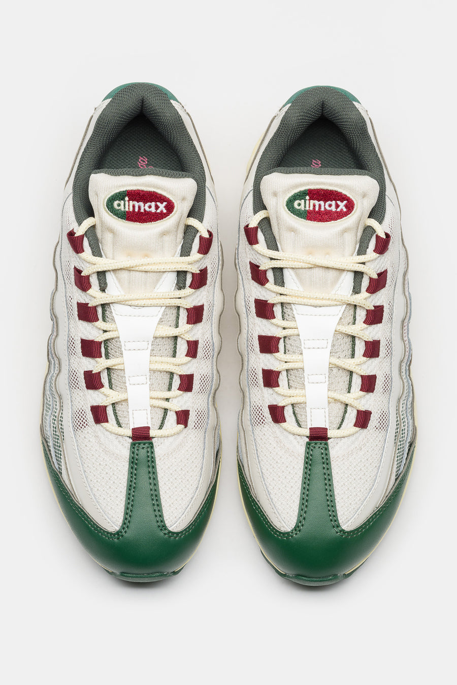 Nike Air Max 95 Big Bubble SE Sneaker in Phantom/Team Red/Fir/Alabaster - Notre