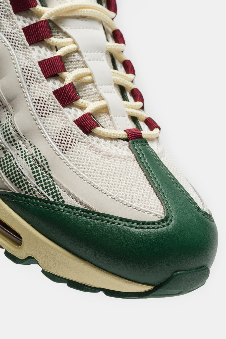 Nike Air Max 95 Big Bubble SE Sneaker in Phantom/Team Red/Fir/Alabaster - Notre