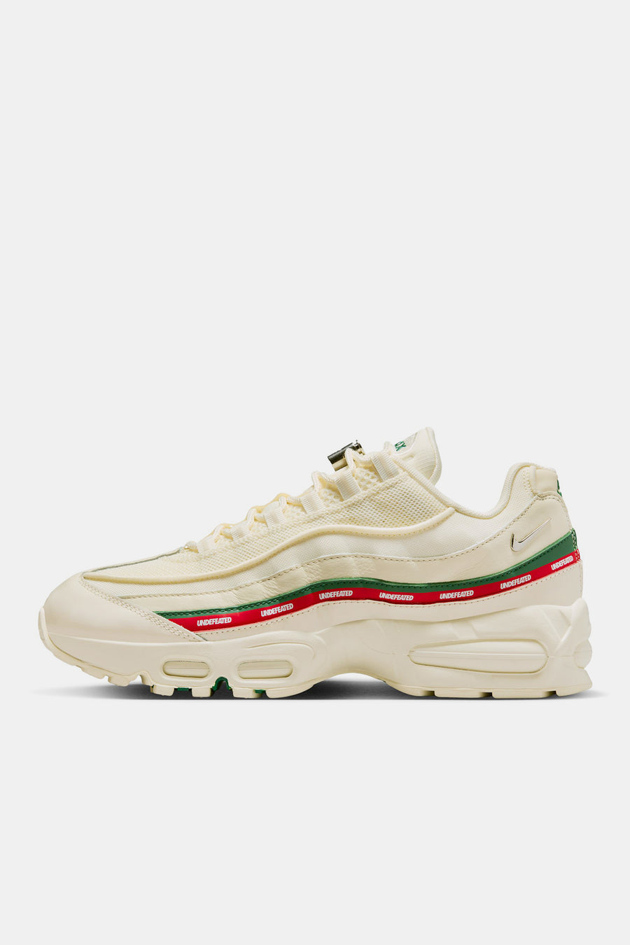 Nike UNDEFEATED Air Max 95 Sneaker in Sail/Metallic Silver/Gorge Green - Notre