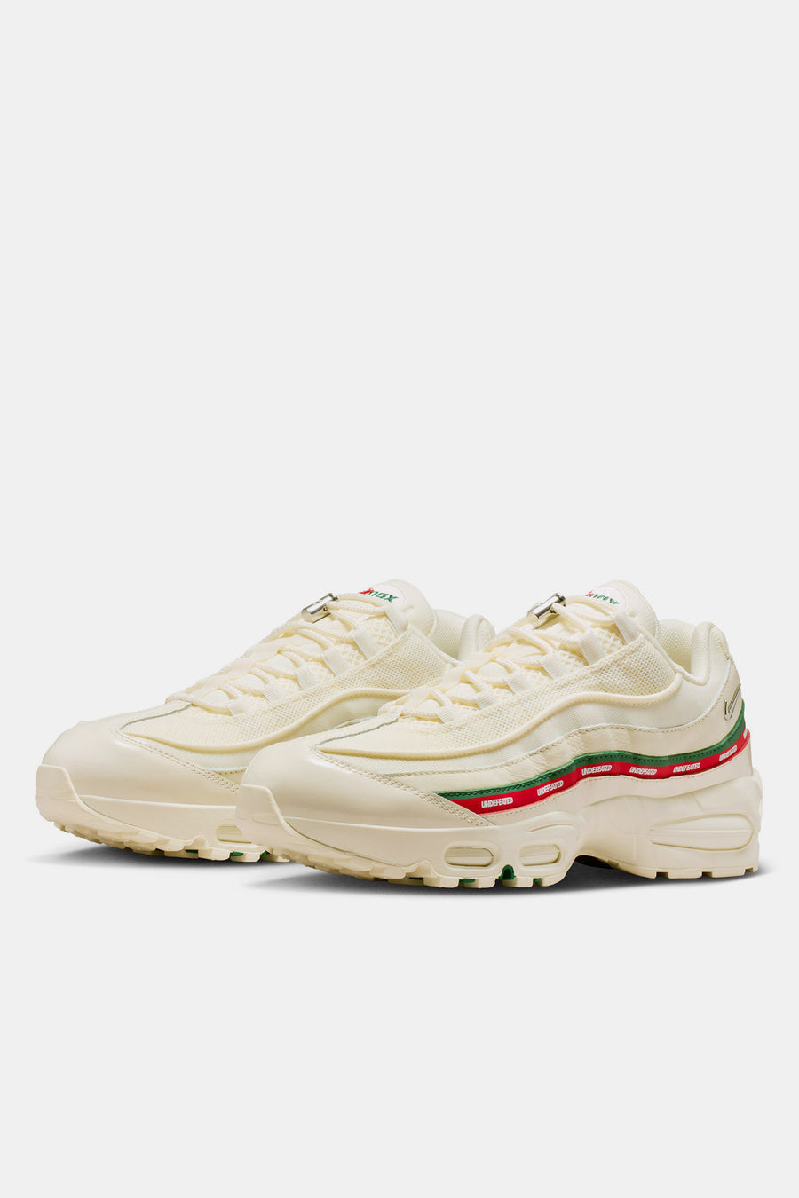Nike UNDEFEATED Air Max 95 Sneaker in Sail/Metallic Silver/Gorge Green - Notre
