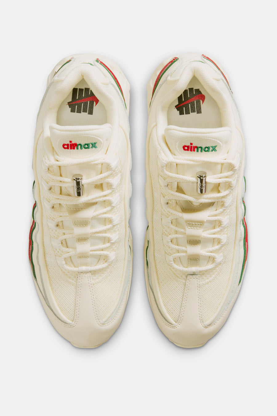 Nike UNDEFEATED Air Max 95 Sneaker in Sail/Metallic Silver/Gorge Green - Notre