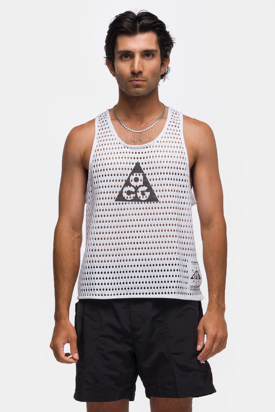 ACG Radical AirFlow Dri-FIT Trail Running Tank Top in White