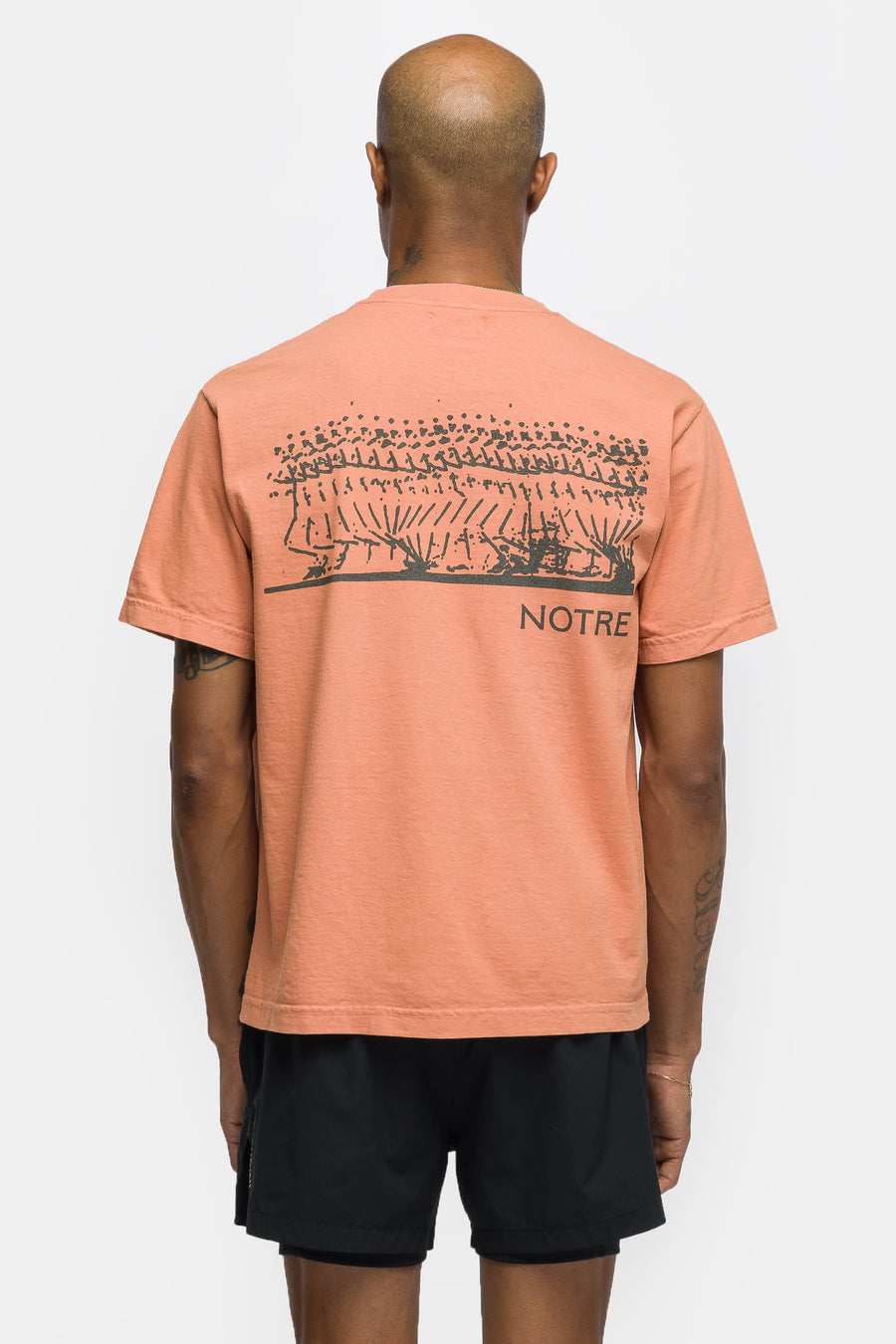 Notre Run T-Shirt in Terracotta - Notre