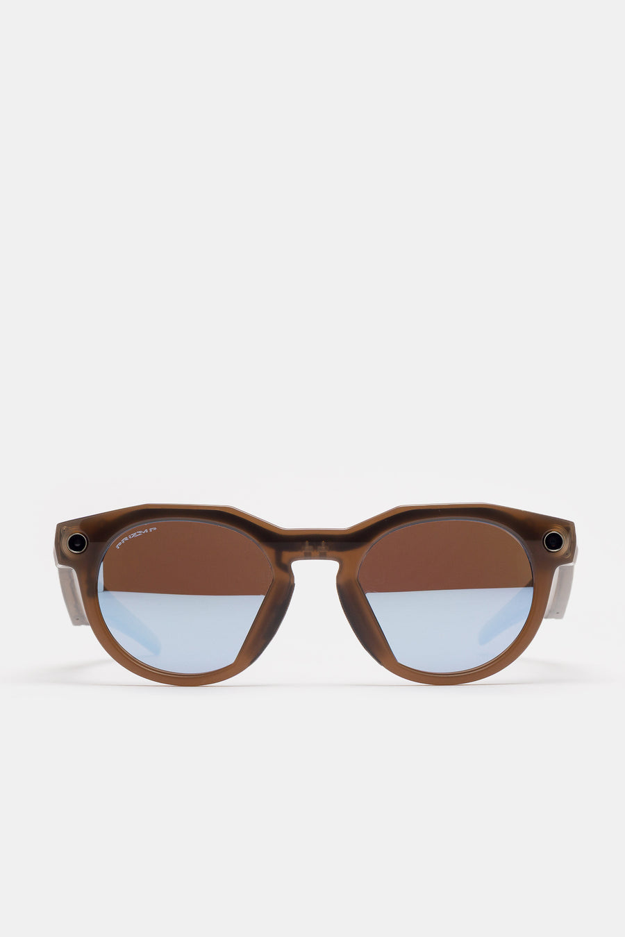 Oakley Meta HSTN Transitions Glasses in Brown Smoke/Prizm Deep Water Polarized - Notre