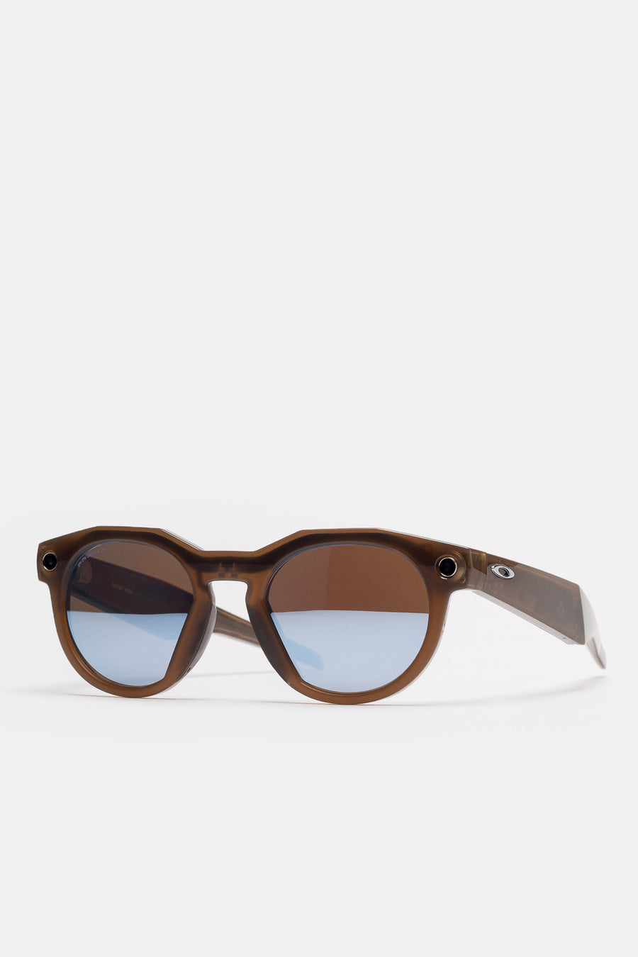 Oakley Meta HSTN Transitions Glasses in Brown Smoke/Prizm Deep Water Polarized - Notre