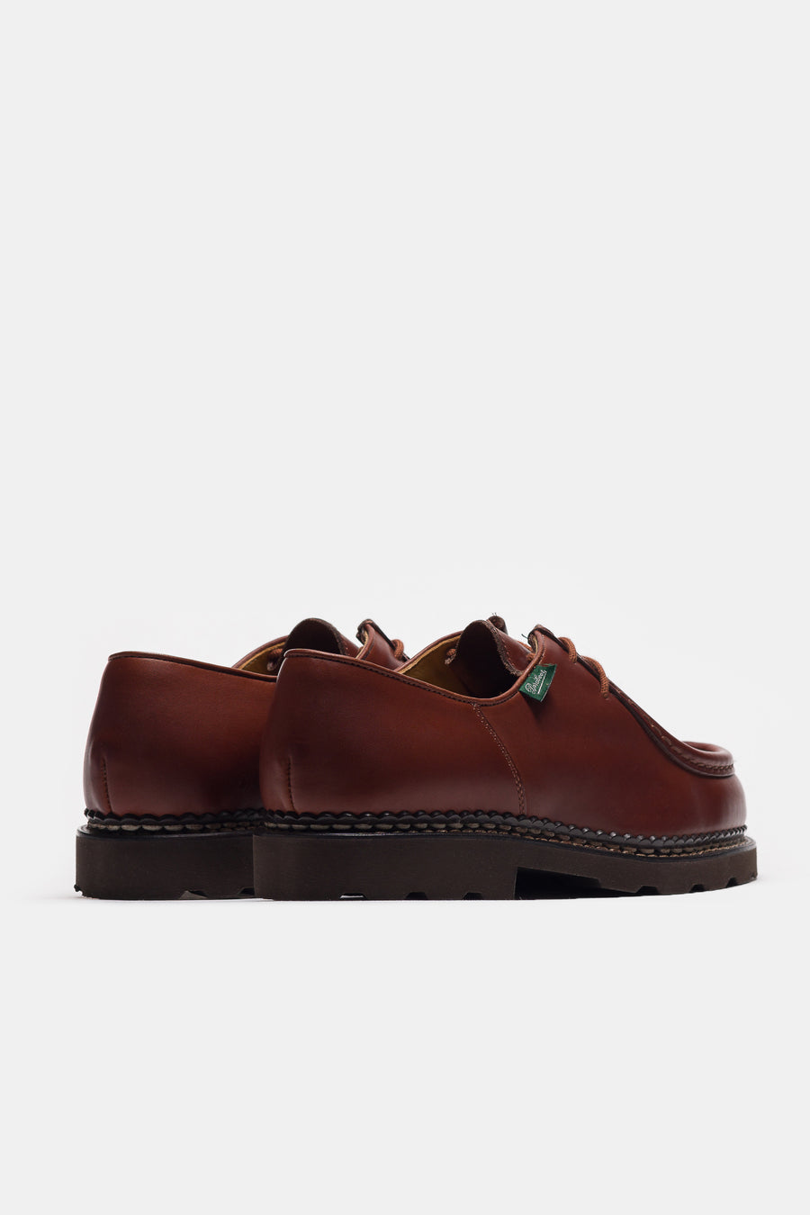 Paraboot Michael Moc Lace-Up Shoe in Maroon - Notre
