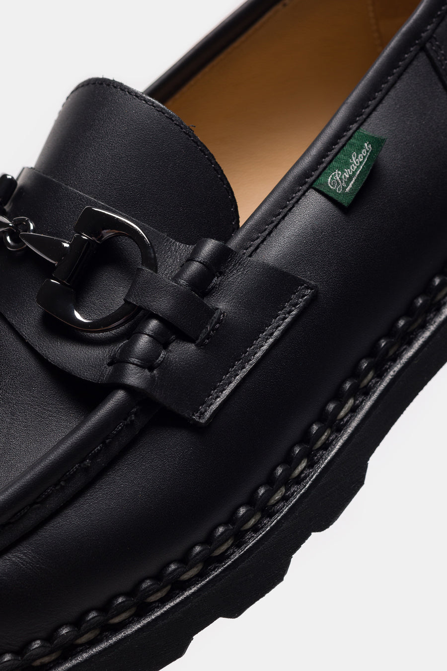Paraboot Reims Horsebit Loafer in Black - Notre