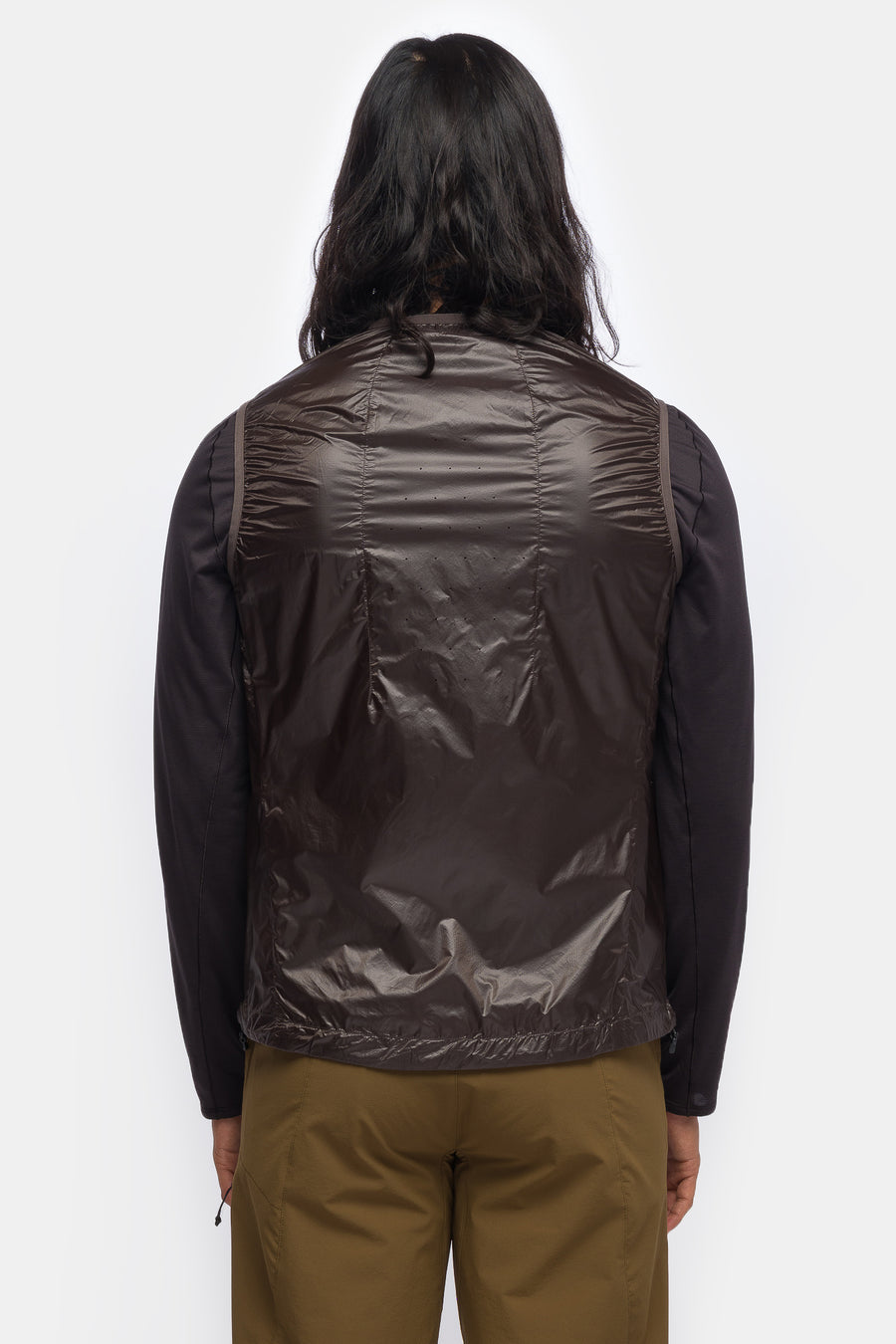 Portal Code Wind Vest in Beluga - Notre