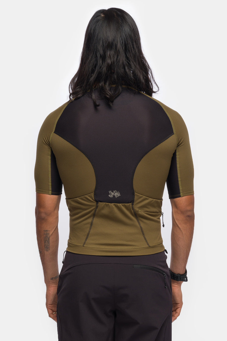 Portal Range Light Jersey in Dark Olive - Notre
