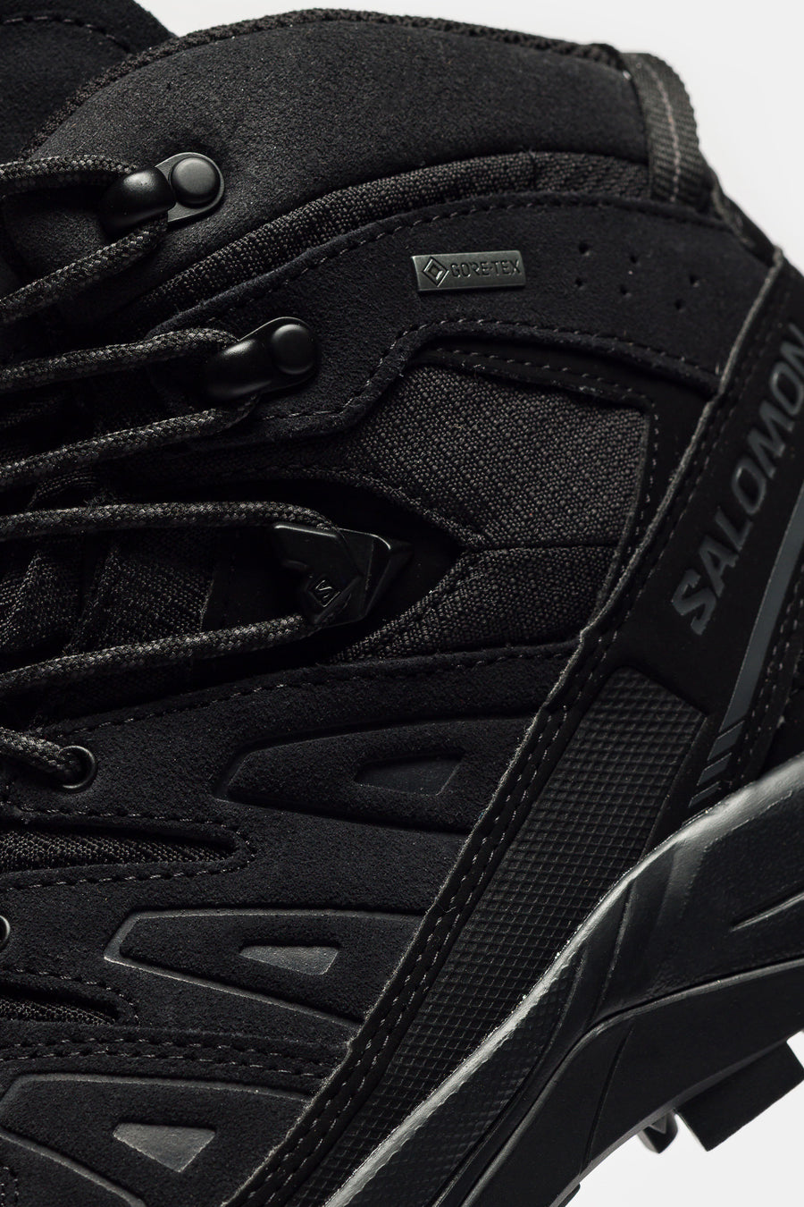 SALOMON ADVANCED X-Alp Mid Gore-Tex Boot in Black/Black - Notre