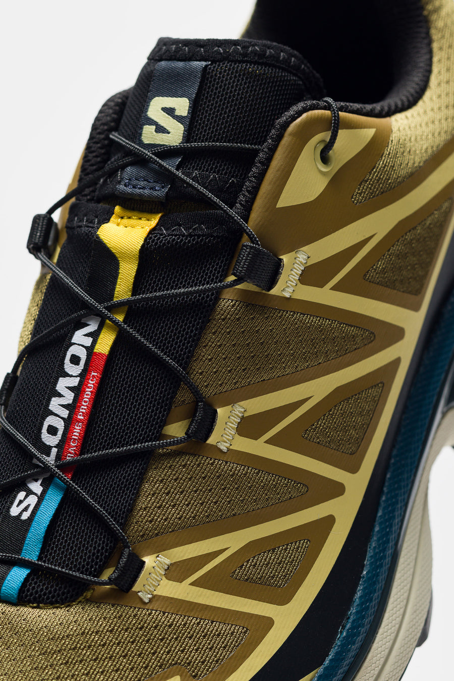 SALOMON ADVANCED XT-6 Sneaker in Brilliant Olive/Dark Navy/Dark Slate - Notre
