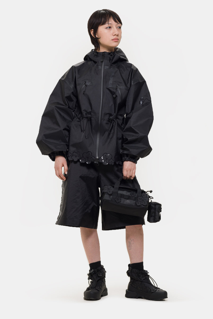 The North Face Cecilie Bahnsen Short Mountain Jacket in Black - Notre
