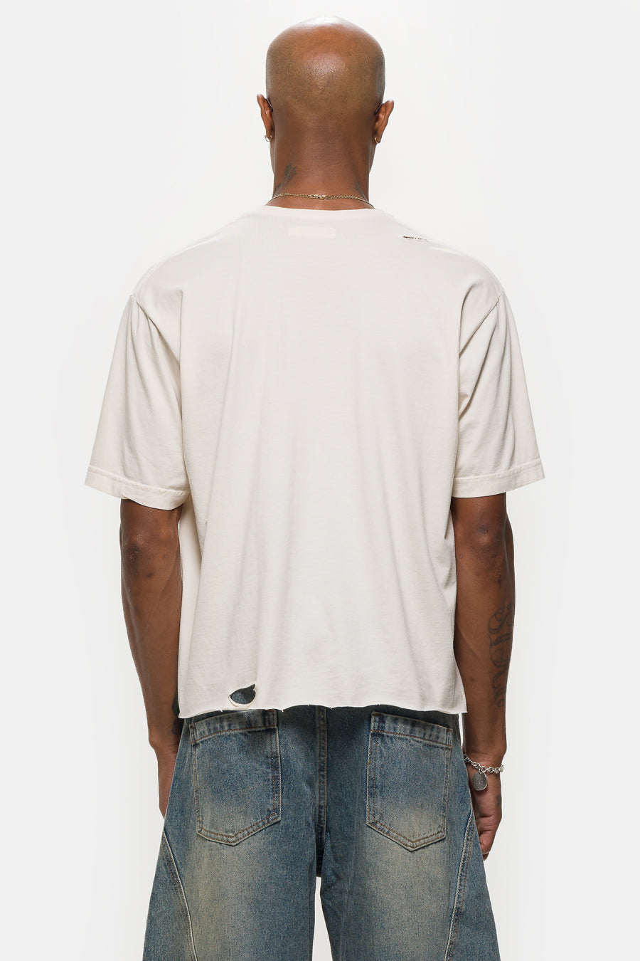 TODO PASA A Lonely Mind T-Shirt in Creme - Notre