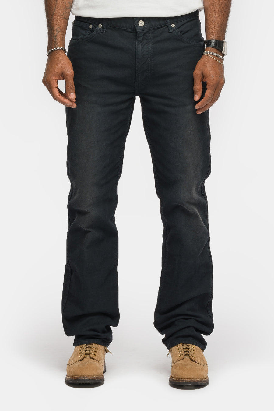 visvim Fluxus 03 G. Cord Pant in Black - Notre