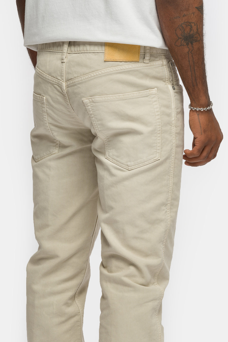 visvim Fluxus 03 G. Cord Pant in Ivory - Notre