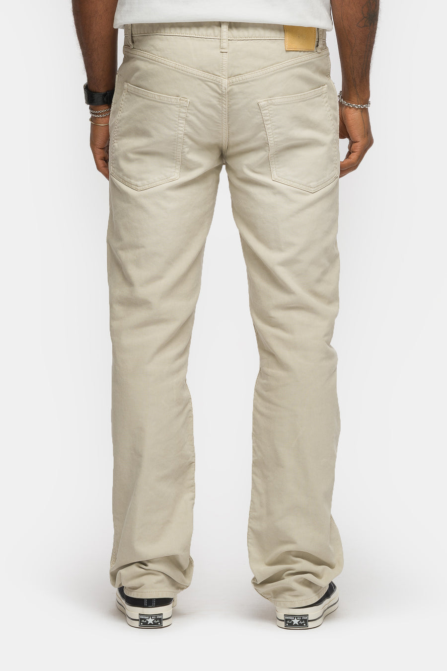 visvim Fluxus 03 G. Cord Pant in Ivory - Notre