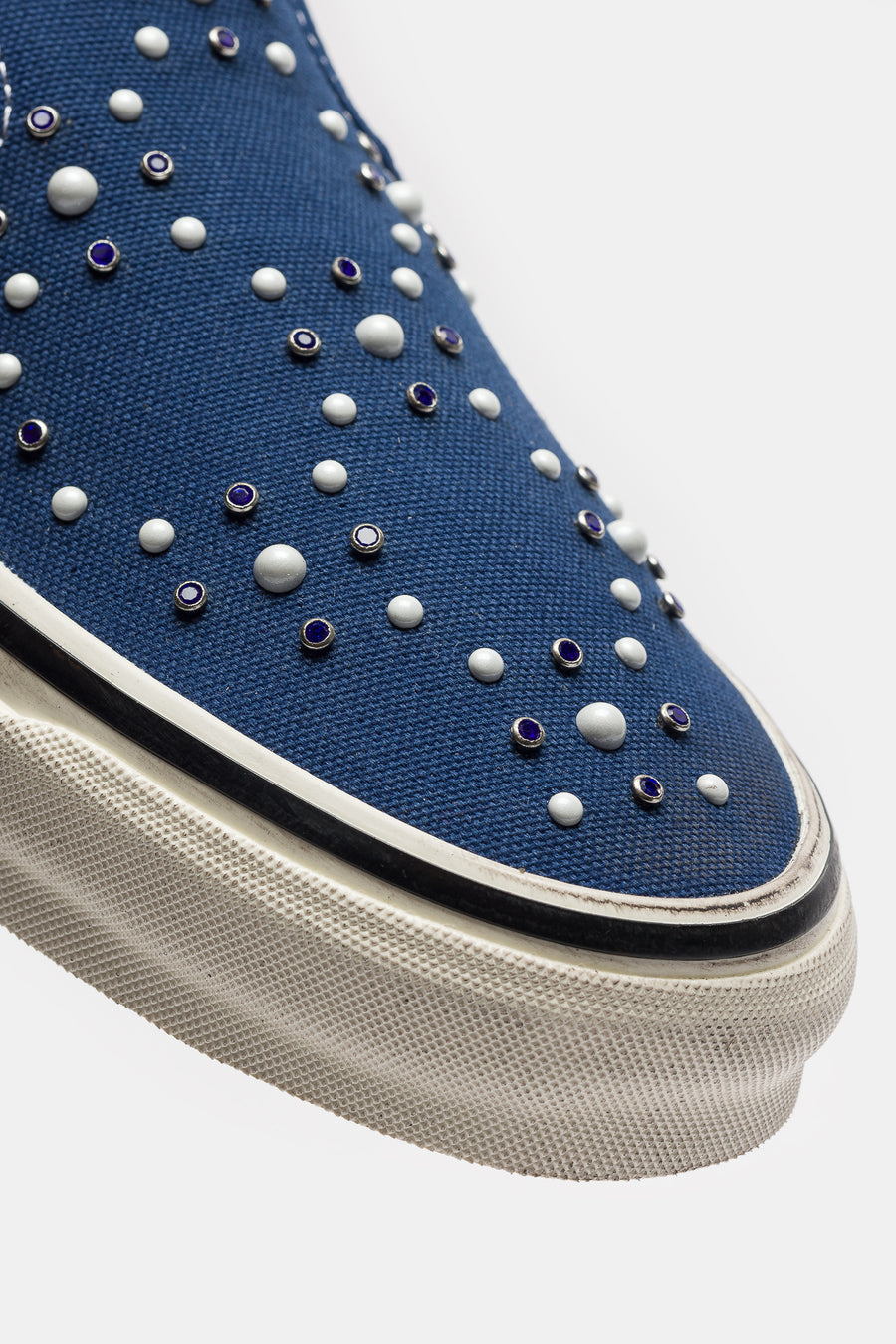 Vans LX Classic Slip-On 98 Sneaker in Pearlized Indigo - Notre