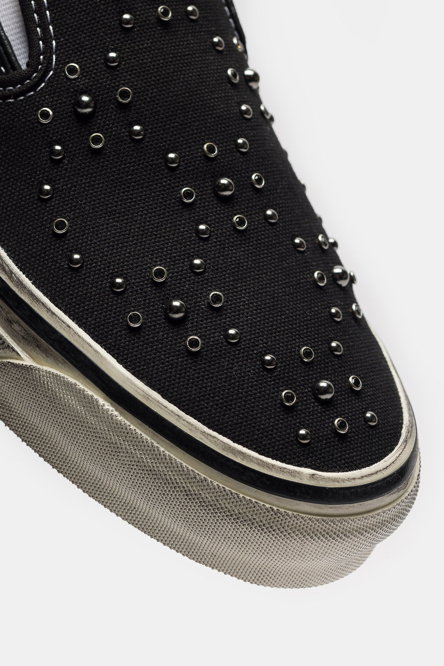 Vans LX Classic Slip-On 98 Sneaker in Pearlized Black/Black - Notre