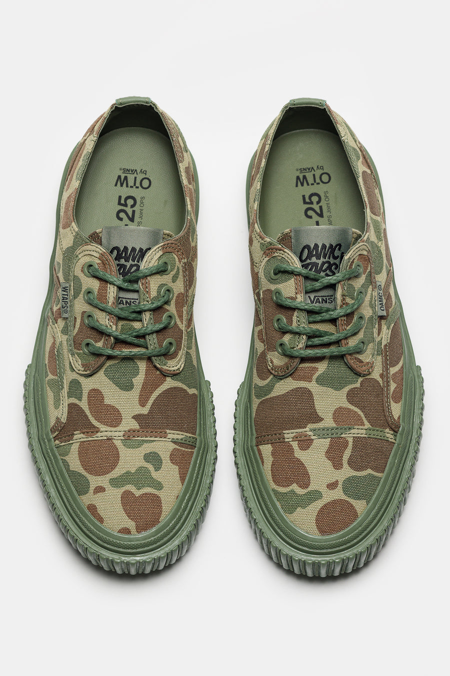 Vans OAMC x WTAPS x OTW Seylynn Lug Sneaker in Duck Camo - Notre