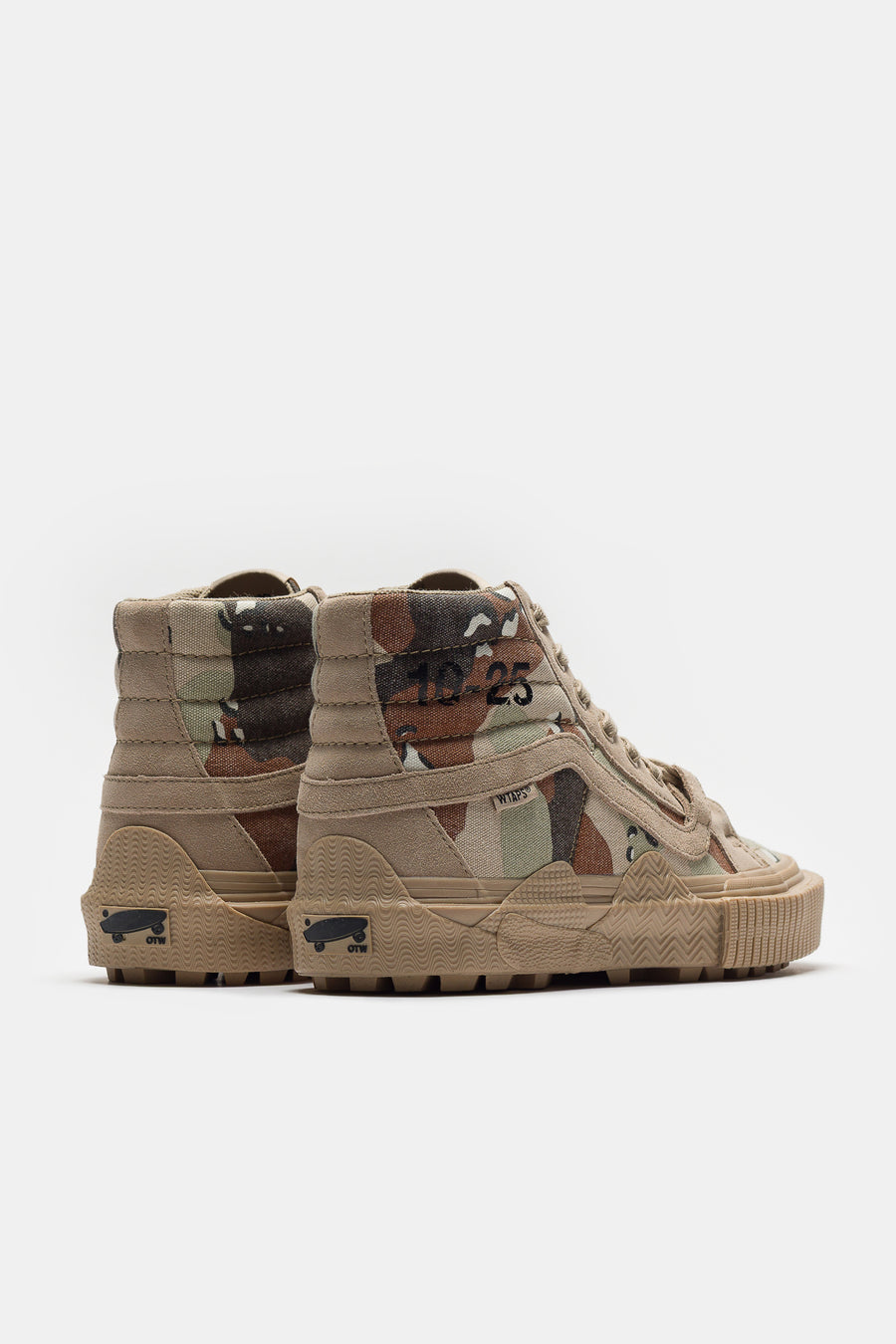Vans OAMC x WTAPS x OTW Sk8-Hi GL Lug Sneaker in Desert Camo - Notre